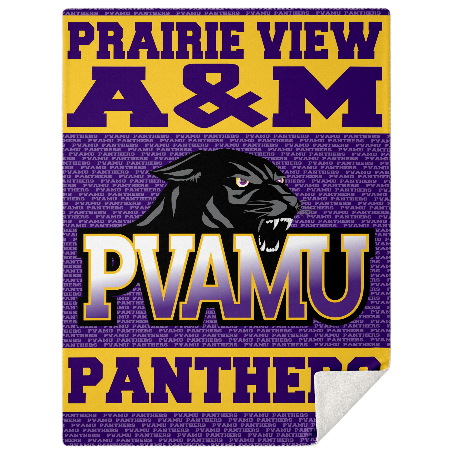 PVAMU Panthers Microfleece Blanket