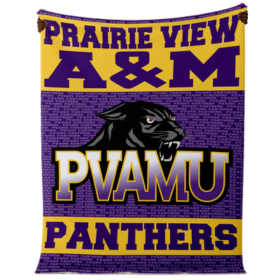 PVAMU Panthers Microfleece Blanket