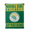 Nsu Norfolk State Spartans Microfleece Blanket v1106