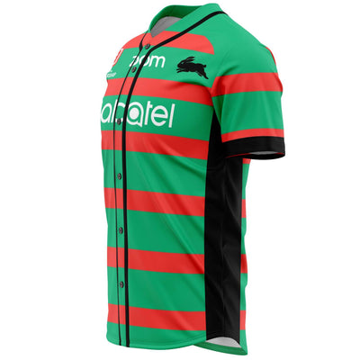 Rabbitohs Baseball Jersey All-Over-Print