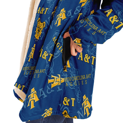 NC A&T Aggies premium cloak v992