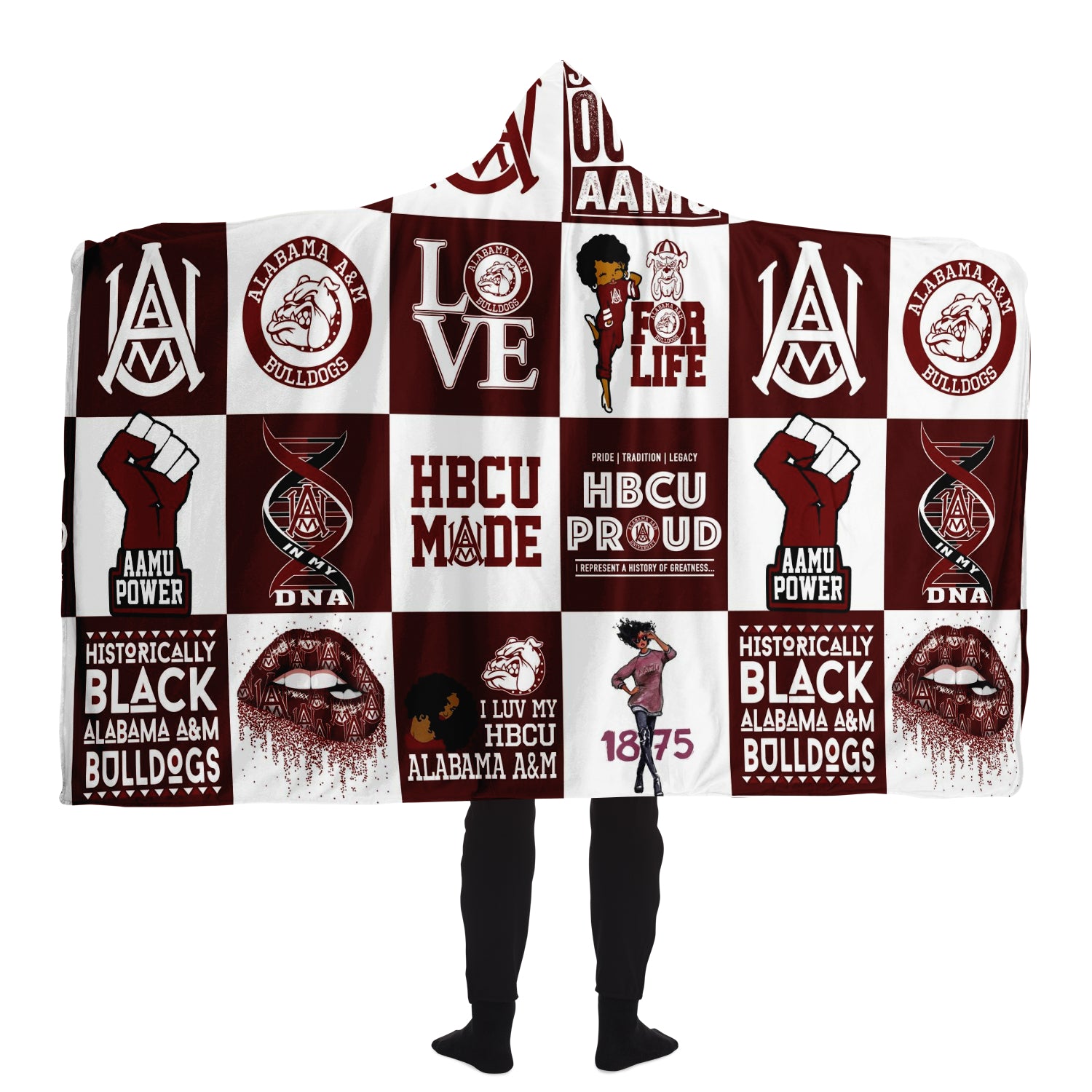 Aamu Hooded Blanket v93