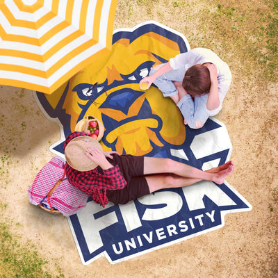 Fisk Bulldogs beach towel v4565