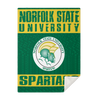 Nsu Norfolk State Spartans Microfleece Blanket v1106