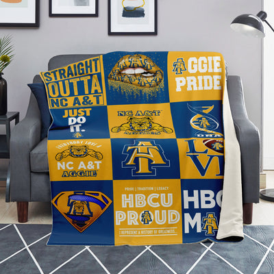 NC A&T Aggies Blanket