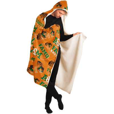 Famu hooded blanket v851