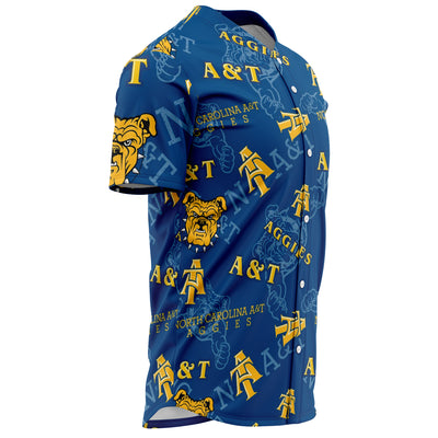 NC A&T Aggies baseball jersey v968