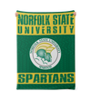 Nsu Norfolk State Spartans Microfleece Blanket v1106