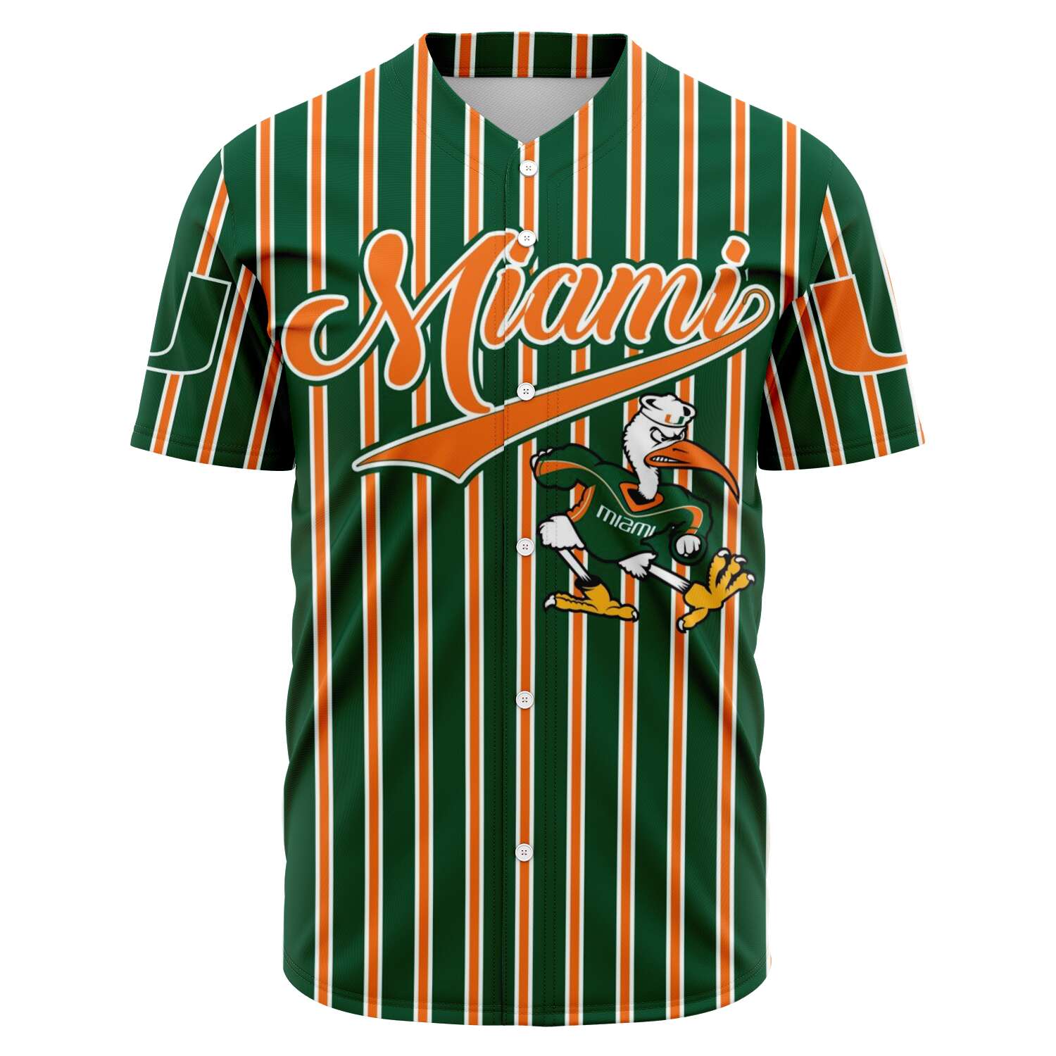 Miami Canes Baseball Jerseys All-Over-Print