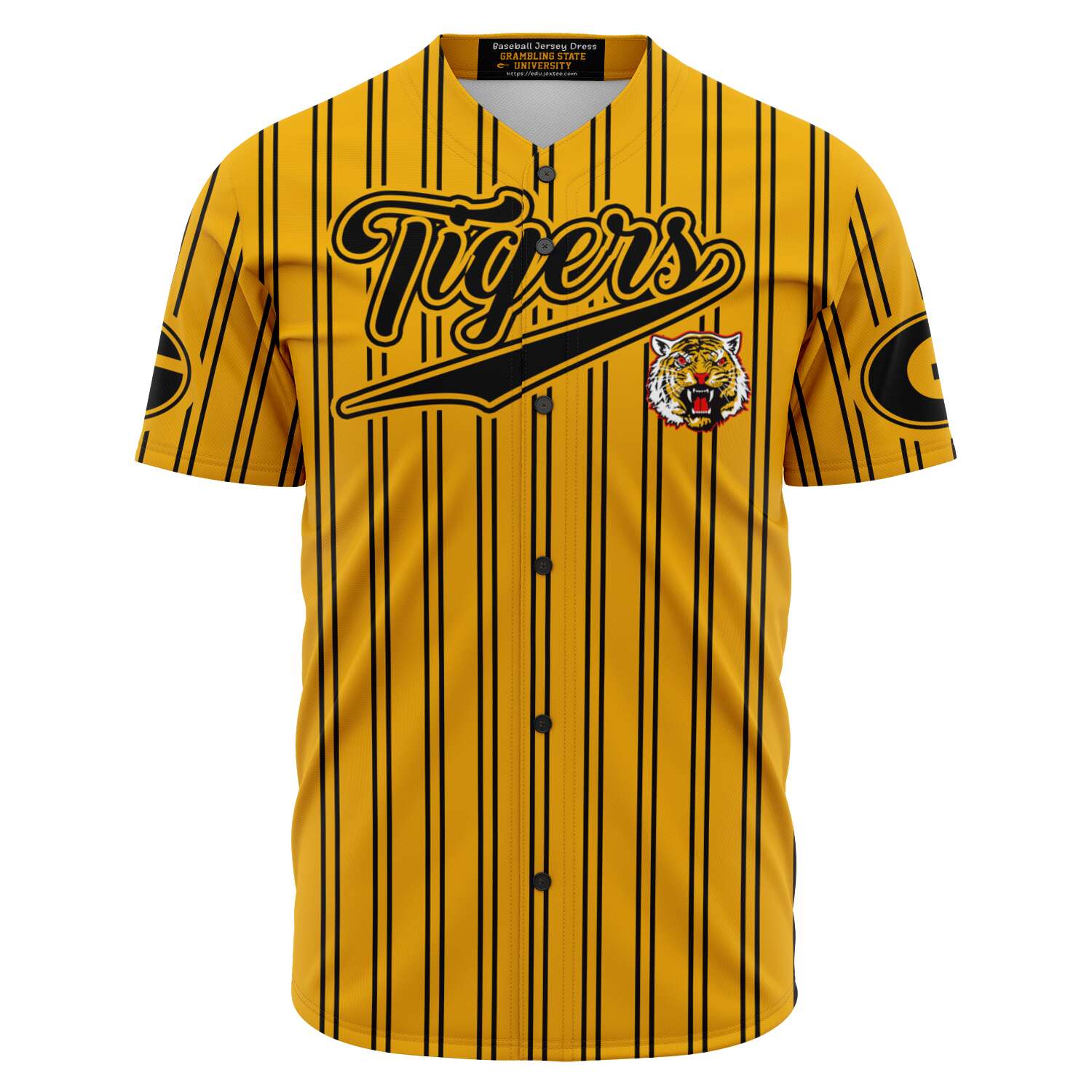 Grambling Tigers baseball jersey  v4359