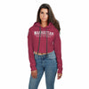 Manhattan Music AOP Crop Hoodie