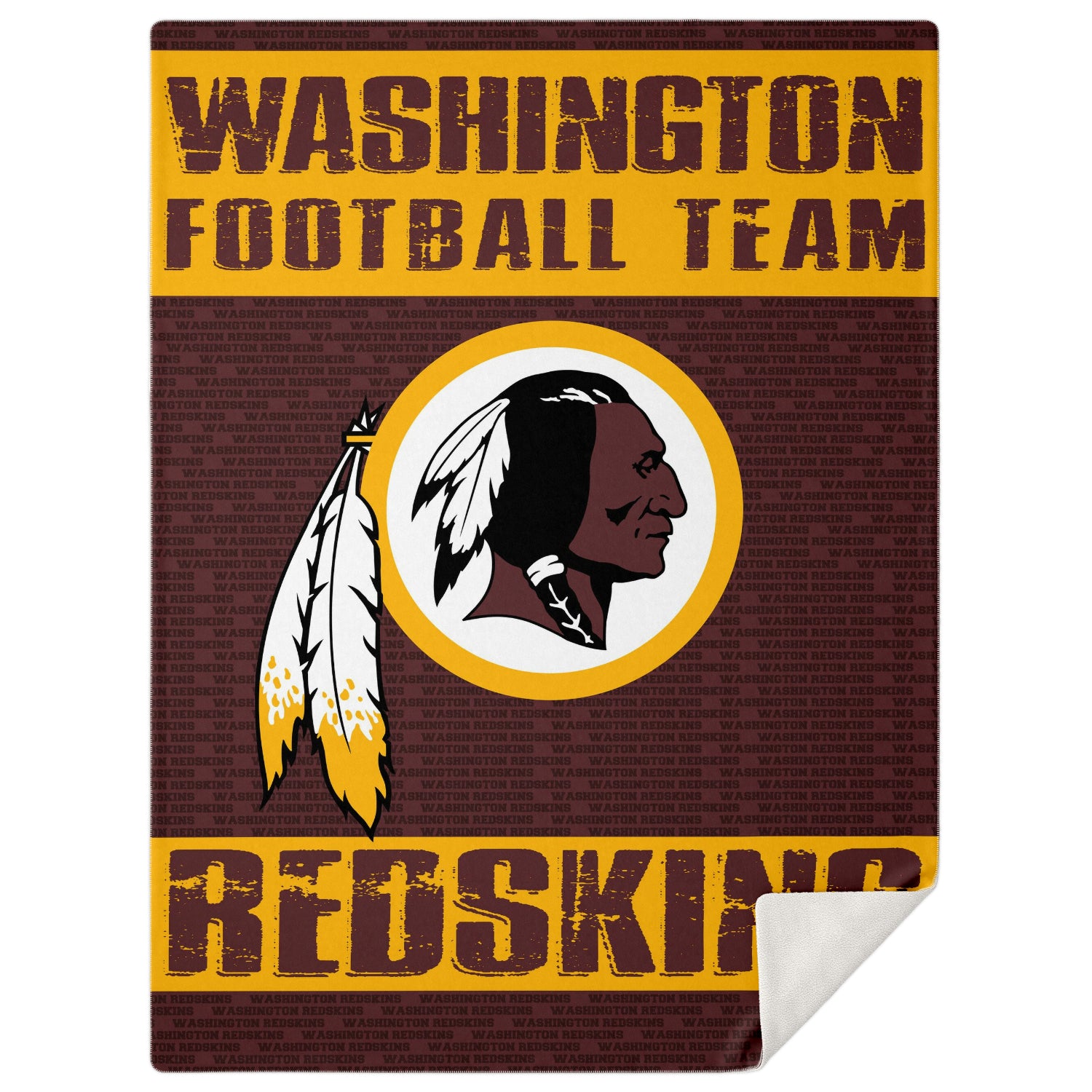 Redskins Blanket joxtee