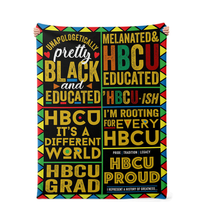 HBCU Microfleece Blanket