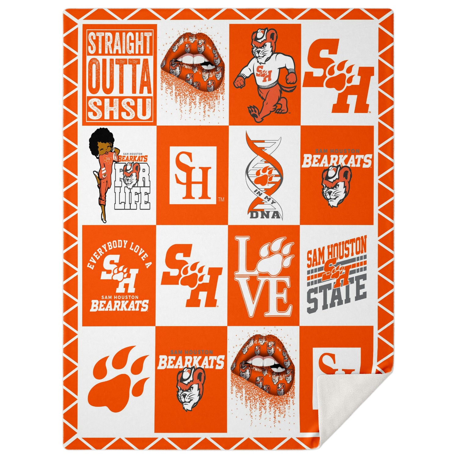 Shsu Microfleece Blanket v18