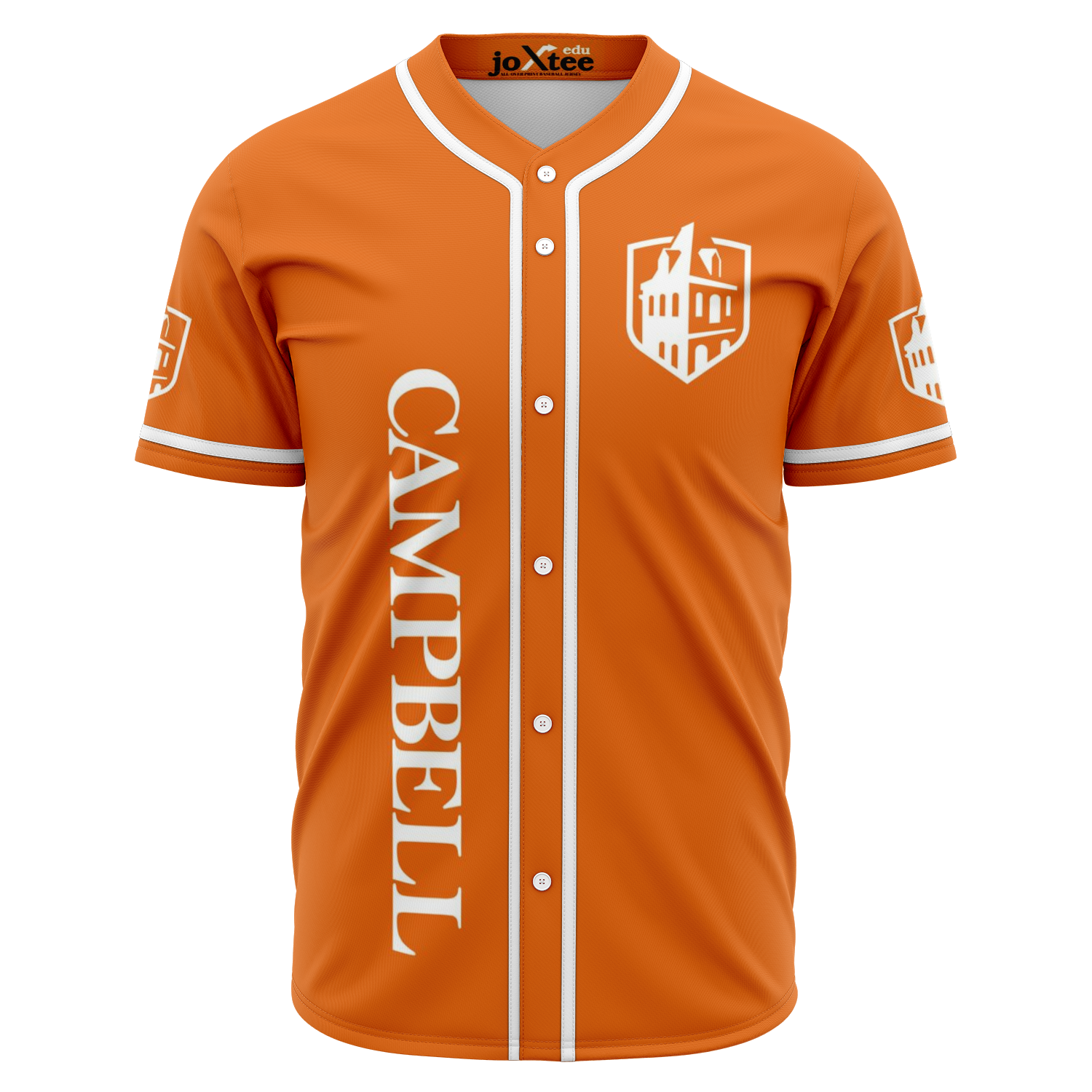 Campbell Baseball Jersey - Orange