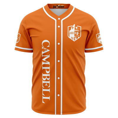 Campbell Baseball Jersey - Orange