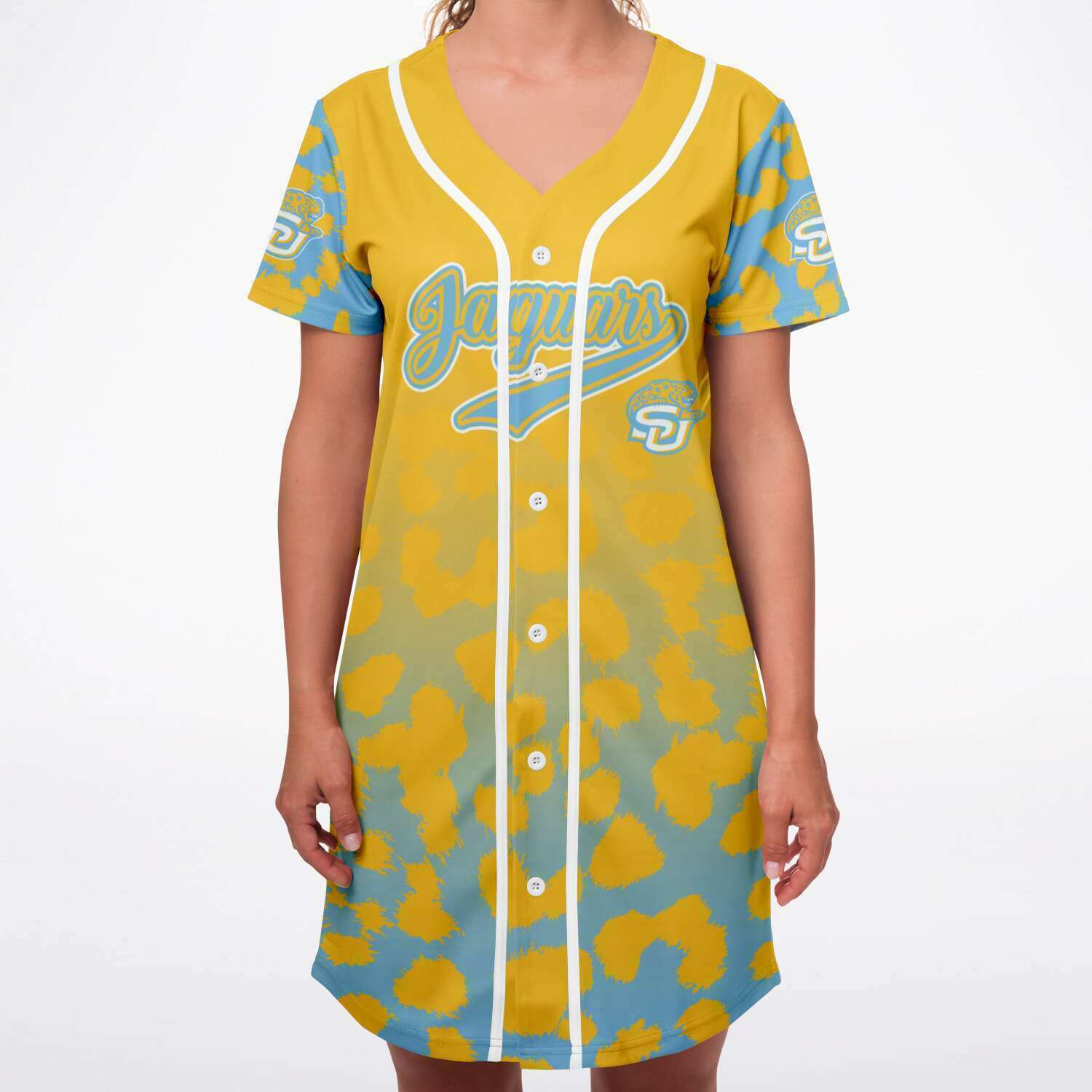 Southern Jaguars Baseball Jersey Dress v4129 - joxtee