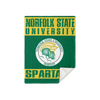 Nsu Norfolk State Spartans Microfleece Blanket v1106