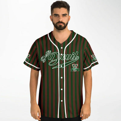 Mens Reckless Graphic Baseball Top