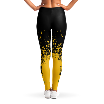 NDSU Bison Fire Legging AOP