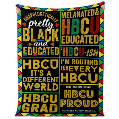 HBCU Microfleece Blanket