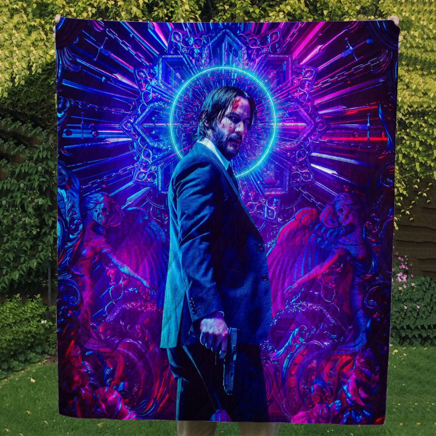 John Wick 3 Quilt Blanket