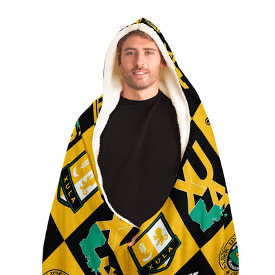 Xula hooded blanket v867