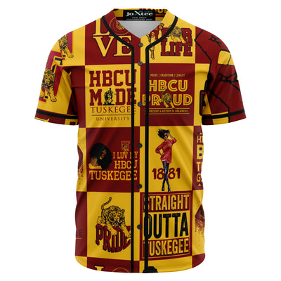 Tuskegee baseball jersey v753