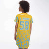 Southern Jaguars Baseball Jersey Dress v4129