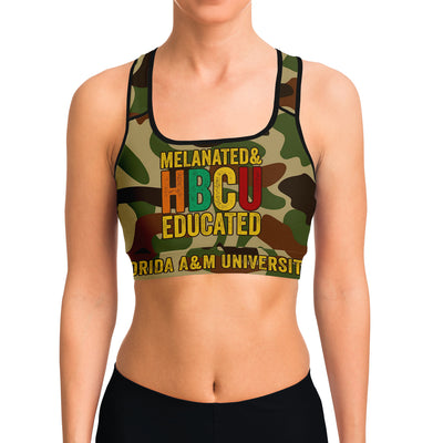 Famu Camo Sport Bra