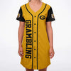 Grambling Tigers baseball jersey  dress v4329