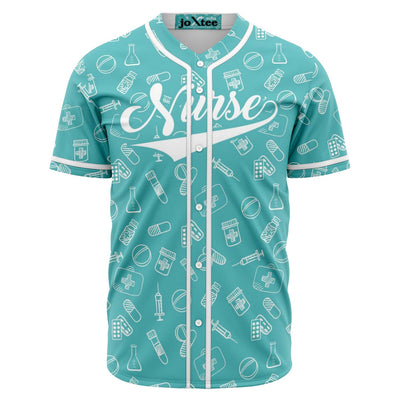 Nurse Baseball Jersey All-Over-Print