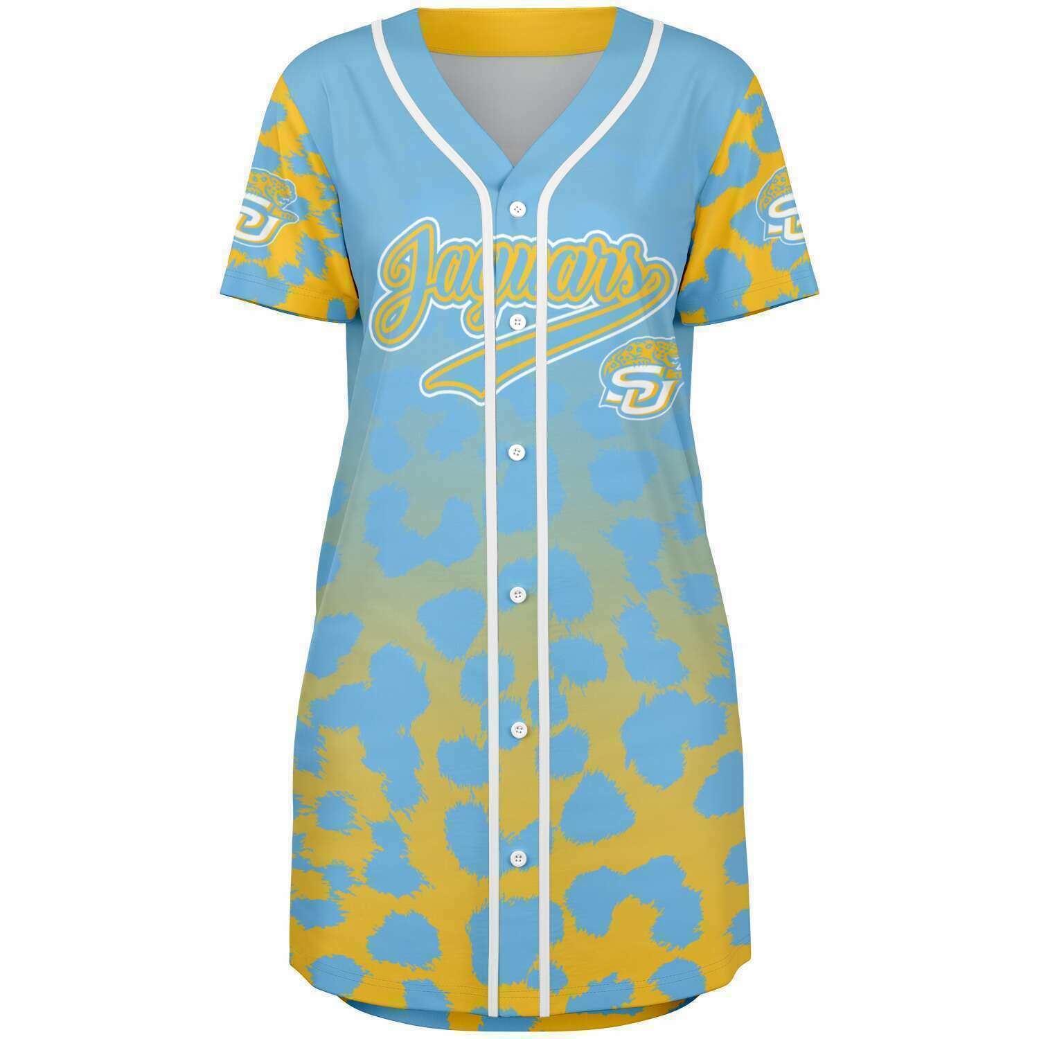 Grambling Tigers baseball jersey dress v4332 - joxtee