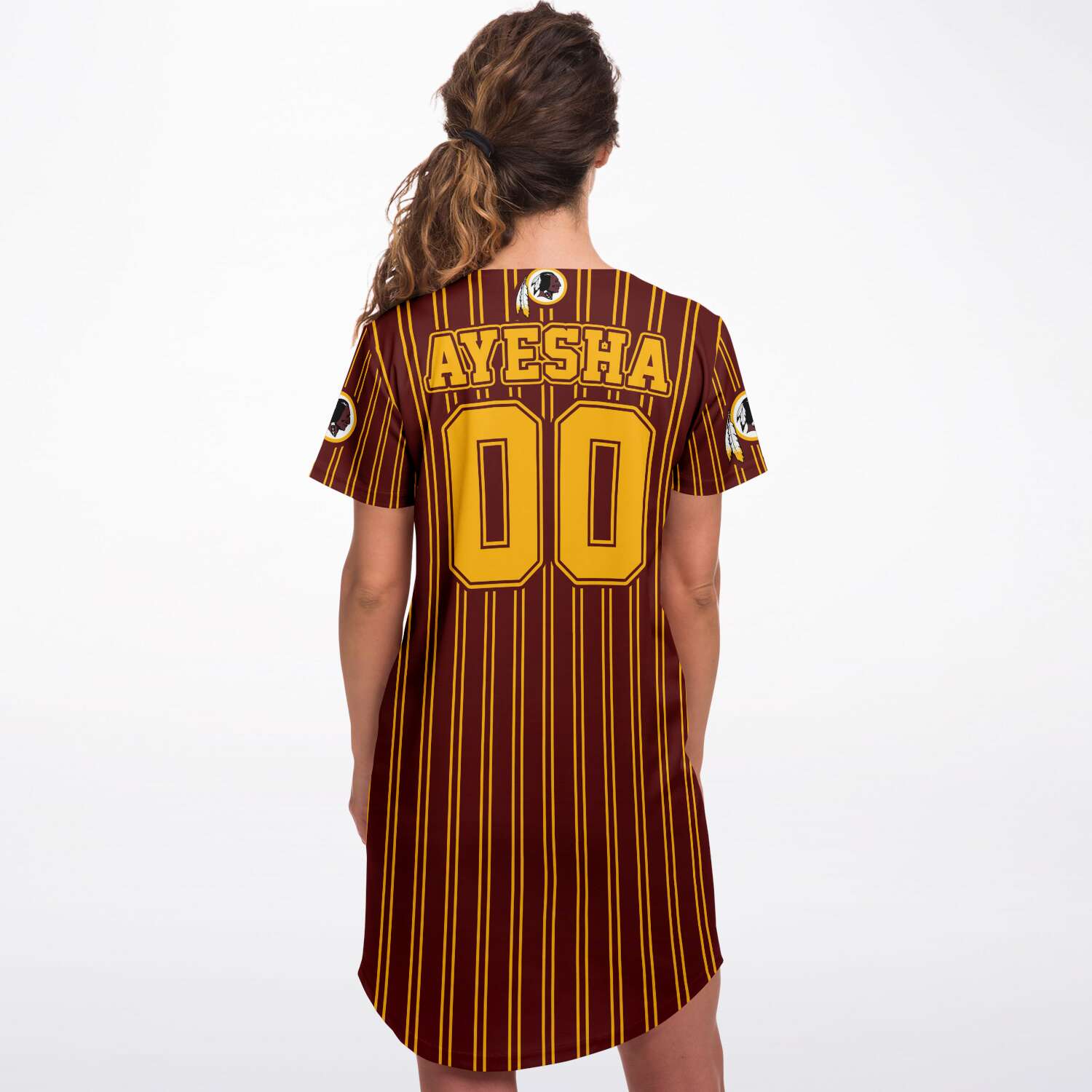 redskins dress shirt NFL Washington Redskins Football Tie Dye Tshirt - XLarge