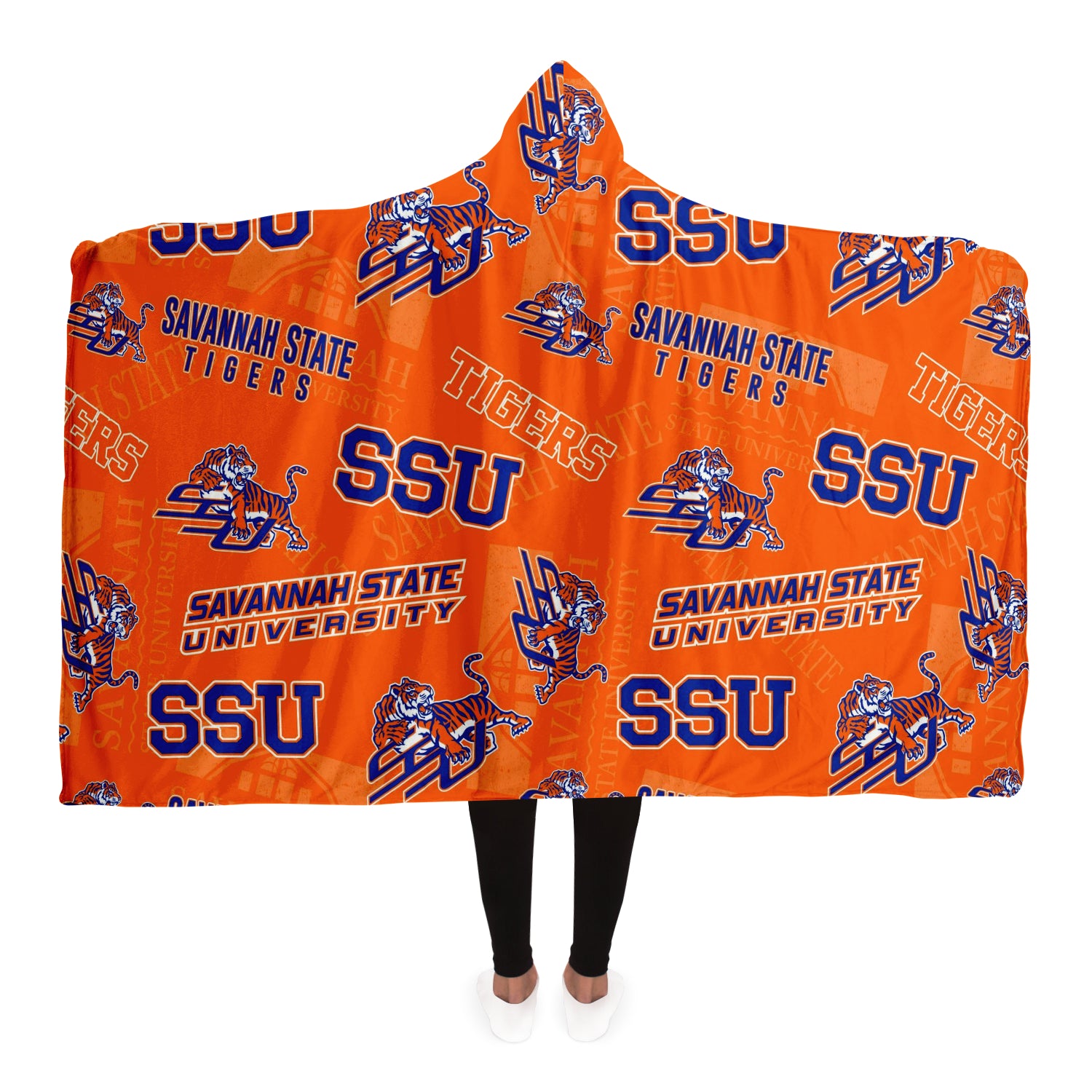 Ssu Tigers Hooded Blanket v531