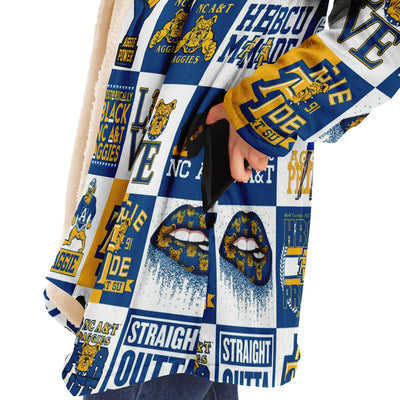 NC A&T Aggies premium cloak v996