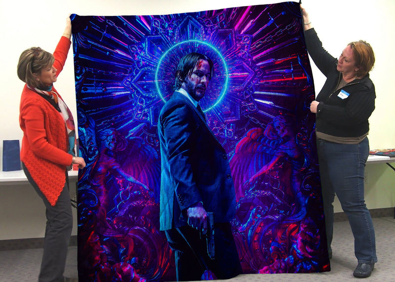 John Wick 3 Quilt Blanket