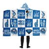 Hampton Pirates Hooded Blanket v72