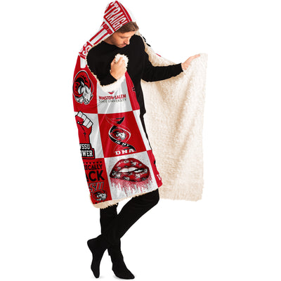 Wssu Rams Hooded Blanket v133