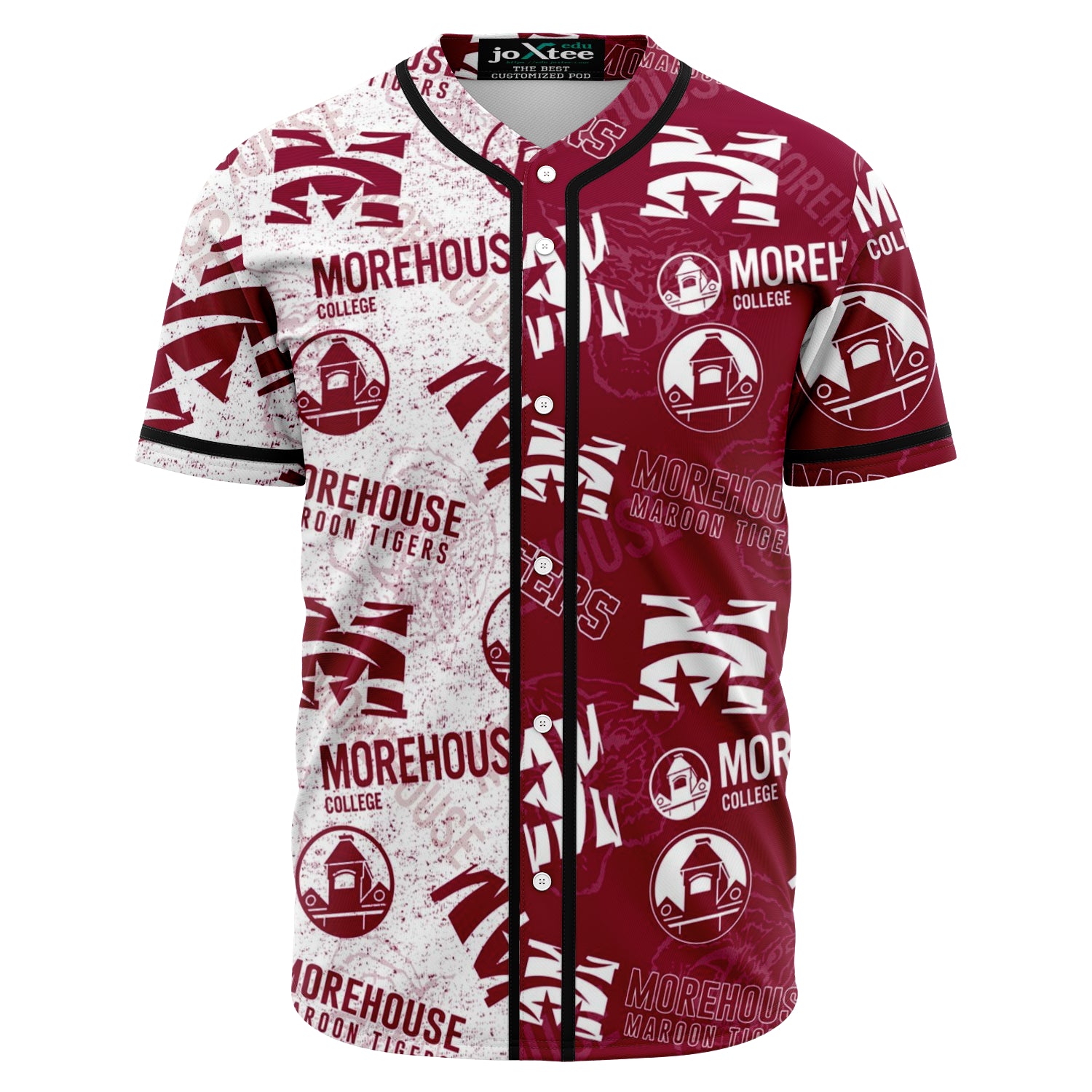 Morehouse baseball jersey v734
