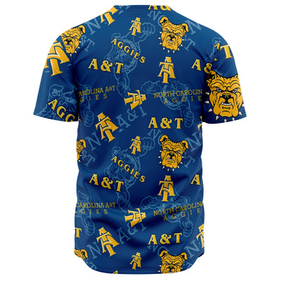 NC A&T Aggies baseball jersey v968