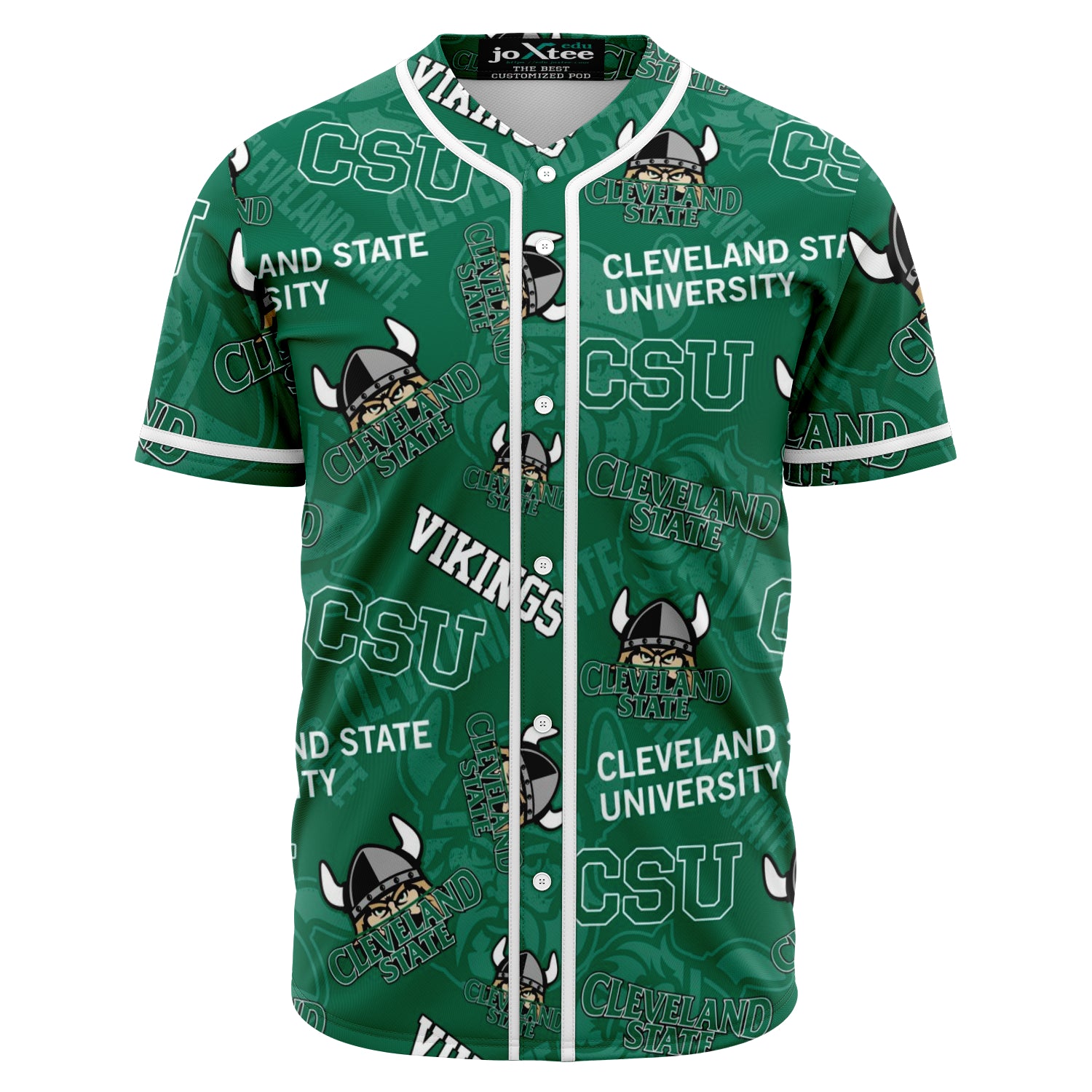 CSU Vikings Baseball Jersey v145
