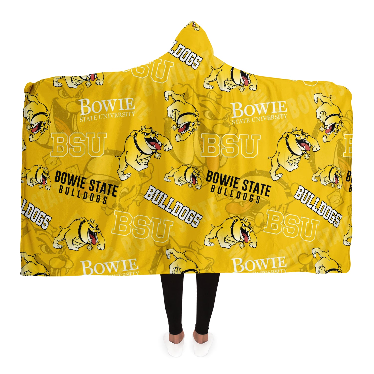Bsu Bulldogs Hooded Blanket v446