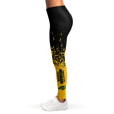 NDSU Bison Fire Legging AOP