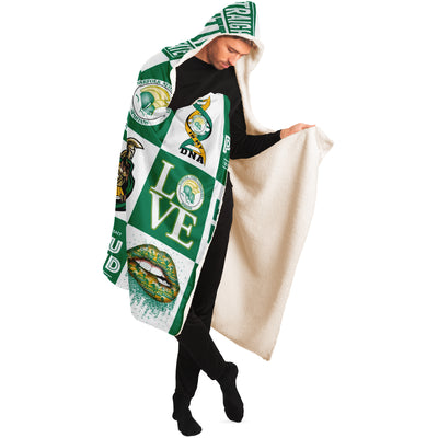 Nsu Norfolk State Spartans Hooded Blanket v786