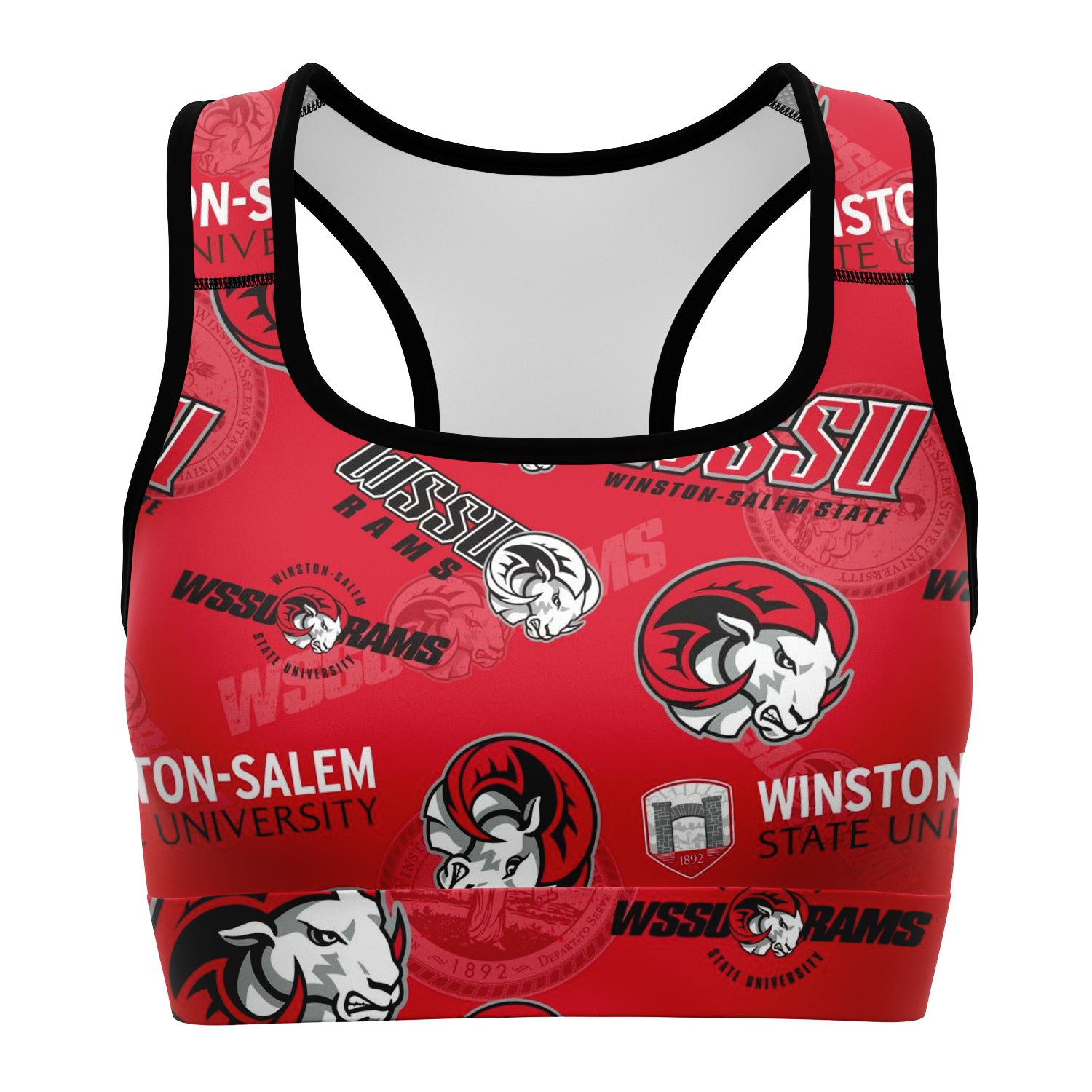 Wssu Rams Sport Bra v119