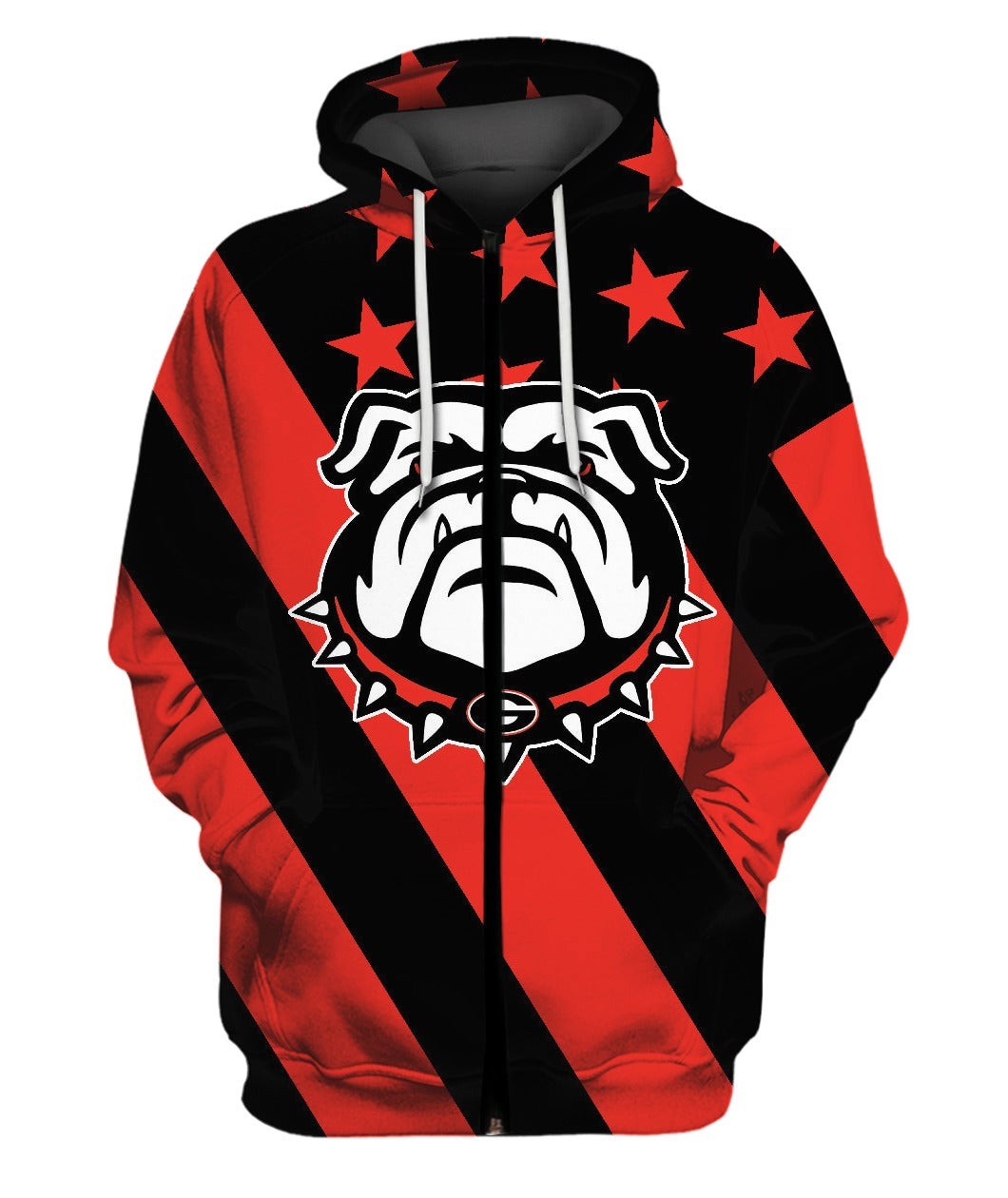 Georgia Bulldogs Tee/Hoodie/Sweat/Zip-Hoodie 3D