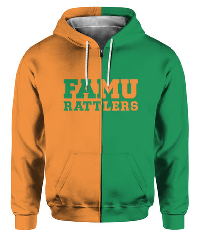 orange-green famu Over Prints