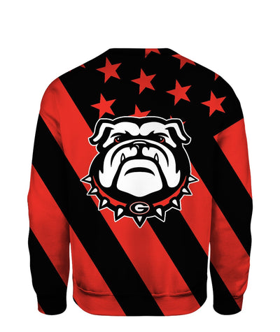 Georgia Bulldogs Tee/Hoodie/Sweat/Zip-Hoodie 3D