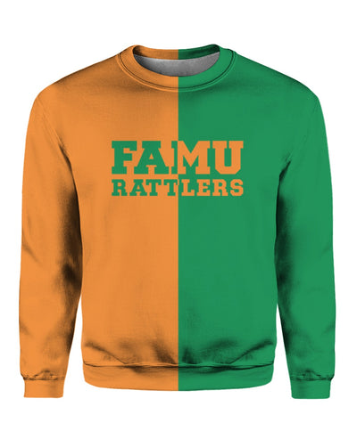 orange-green famu Over Prints